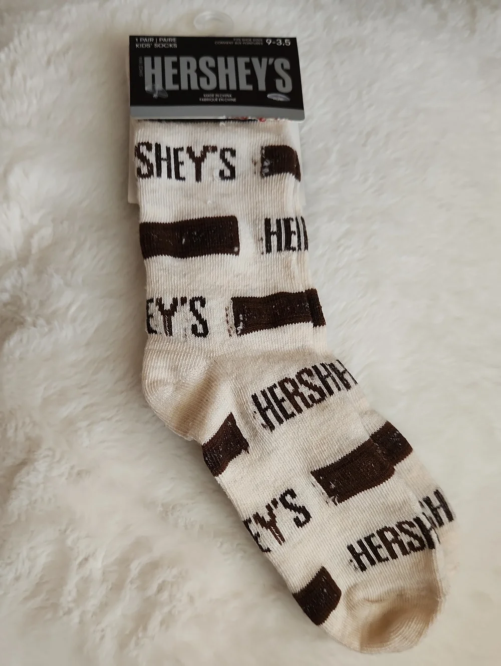 Assorted Candy-Themed Kids Crew Socks – Hershey’s, Kisses, Twizzlers, Tootsie